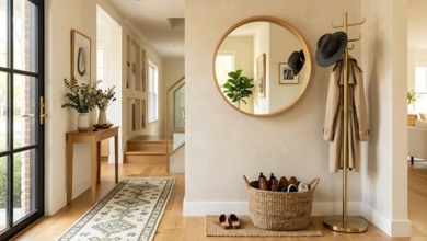 How Mirrors Can Improve a Hallway Entrance