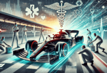 The medical elements available in Formula 1 races