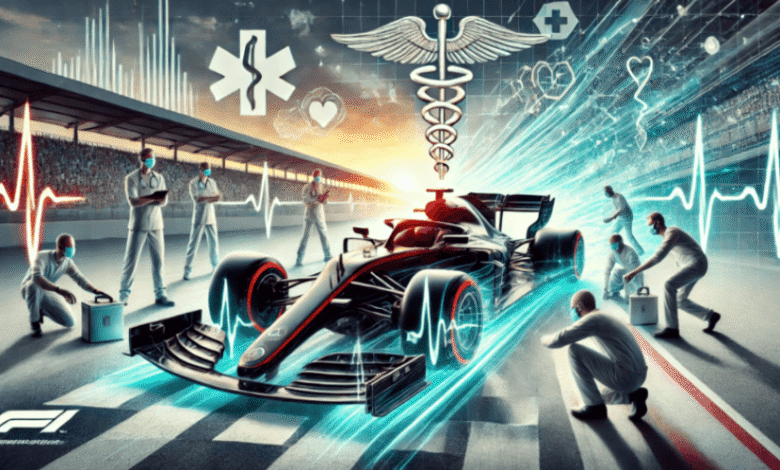 The medical elements available in Formula 1 races